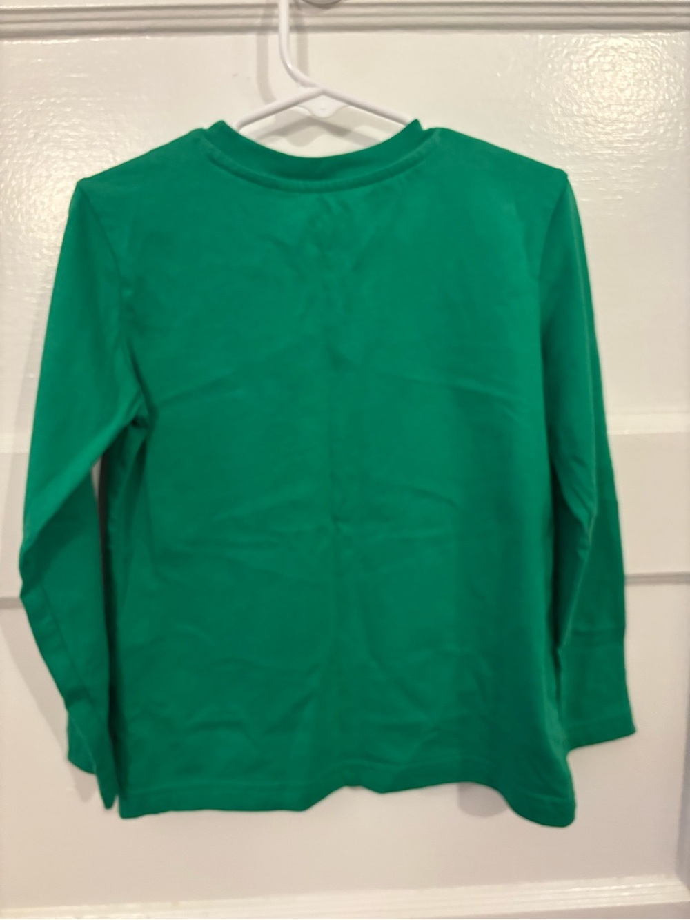 Primary Green Long-Sleeve Crew Tee